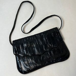 Vintage eel skin purse